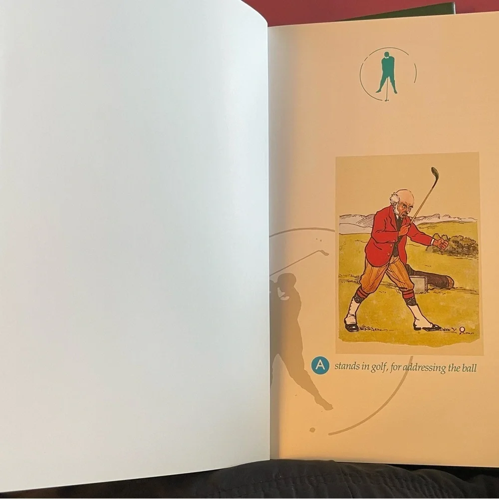 Old Troon Sporting Antiques, Scotland Vintage Golfer's Address Book, Green 1989.